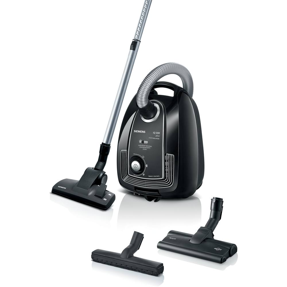 VSZ4GMJUBI Staubsauger mit Beutel, iQ300 plus extraKLASSE, Schwarz